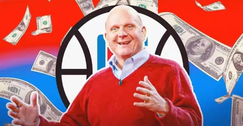 随着哈登、祖巴茨离开，快船彻底重建！作为NBA最有钱的老板，鲍尔默当年买下快船