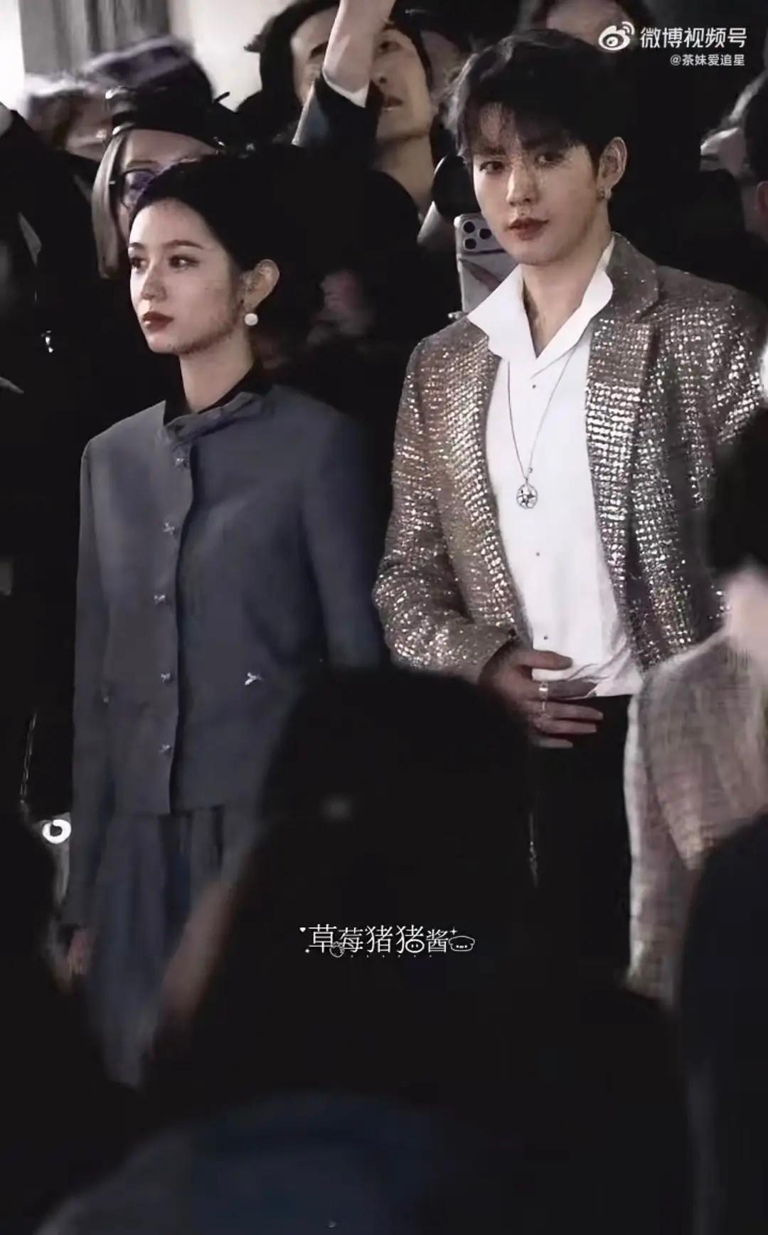 迪奥活动周也和邓为同框95生花换乘恋爱差不多也该轮到这俩了