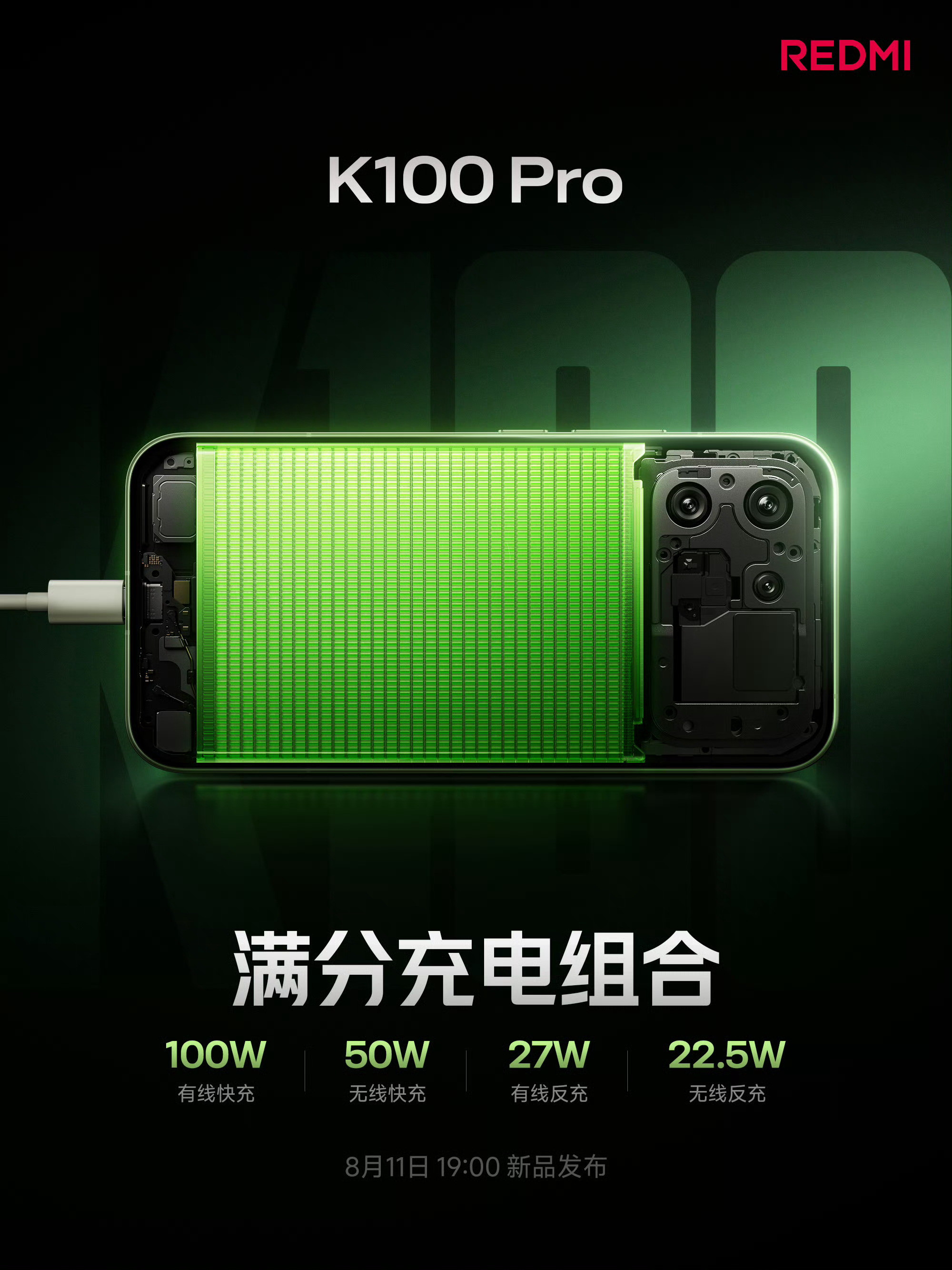 红米K100Pro影像/续航配置曝光！200Mp主摄10cm长焦微距+OIS1