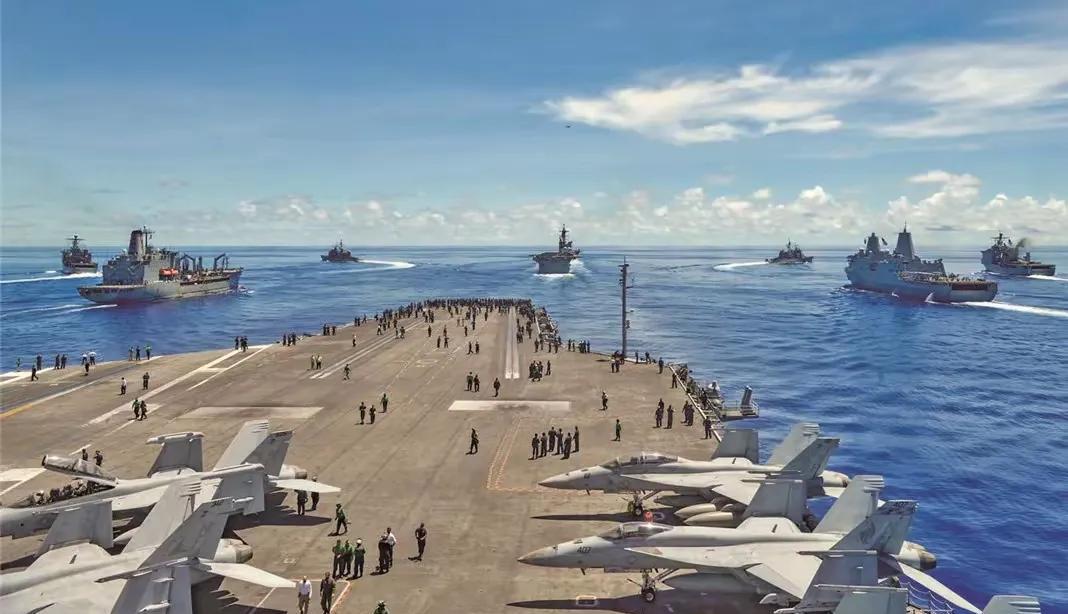 美国海军第七舰队，早已经名存实亡了！航空母舰:2009年之前第七舰队还有一艘固