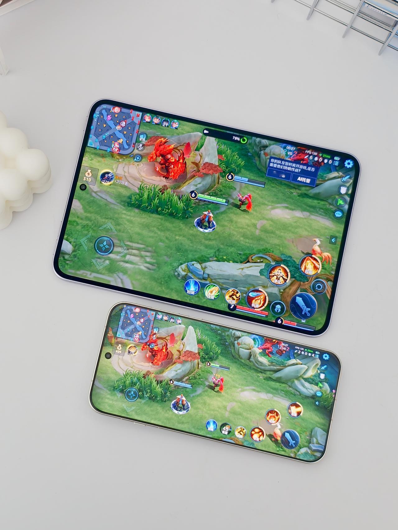 打王者手机和平板看到的地图根本不一样！最近换成平板打王者后才发现，原来地图显示