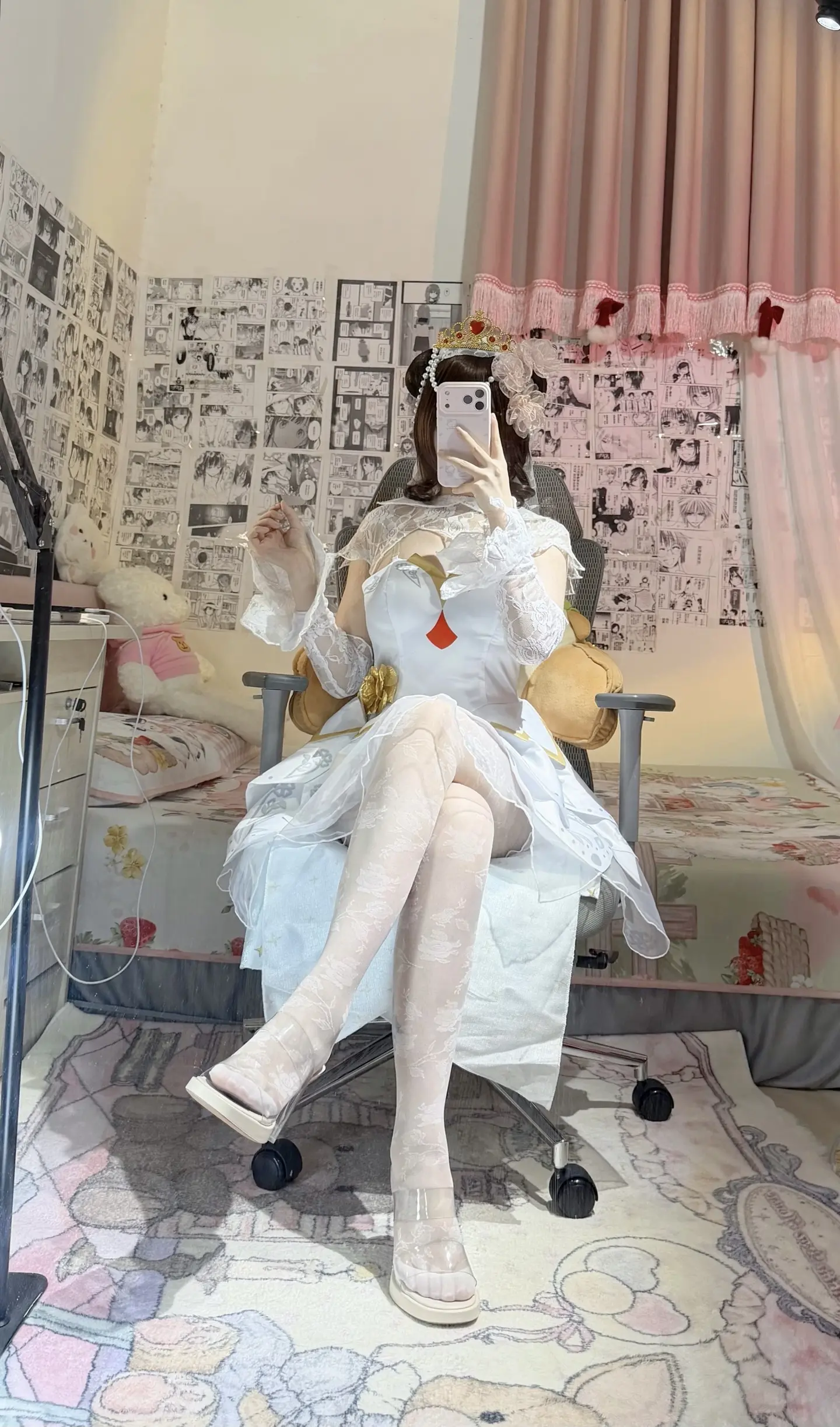 王者荣耀小乔纯白花嫁