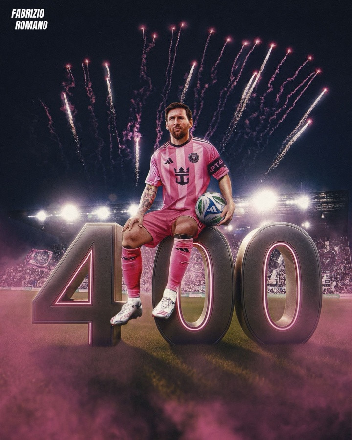 下一站900球38岁梅西今年50场44球21助! 生涯894球+解锁400助