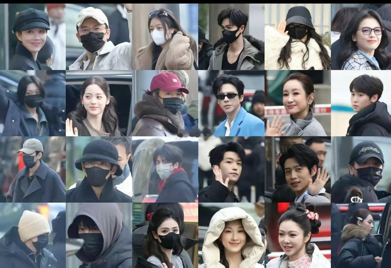 已经亮相的马年春晚第二次联排的明星，刘涛、秦海璐，不知道这对“铁闺蜜”会不会在同