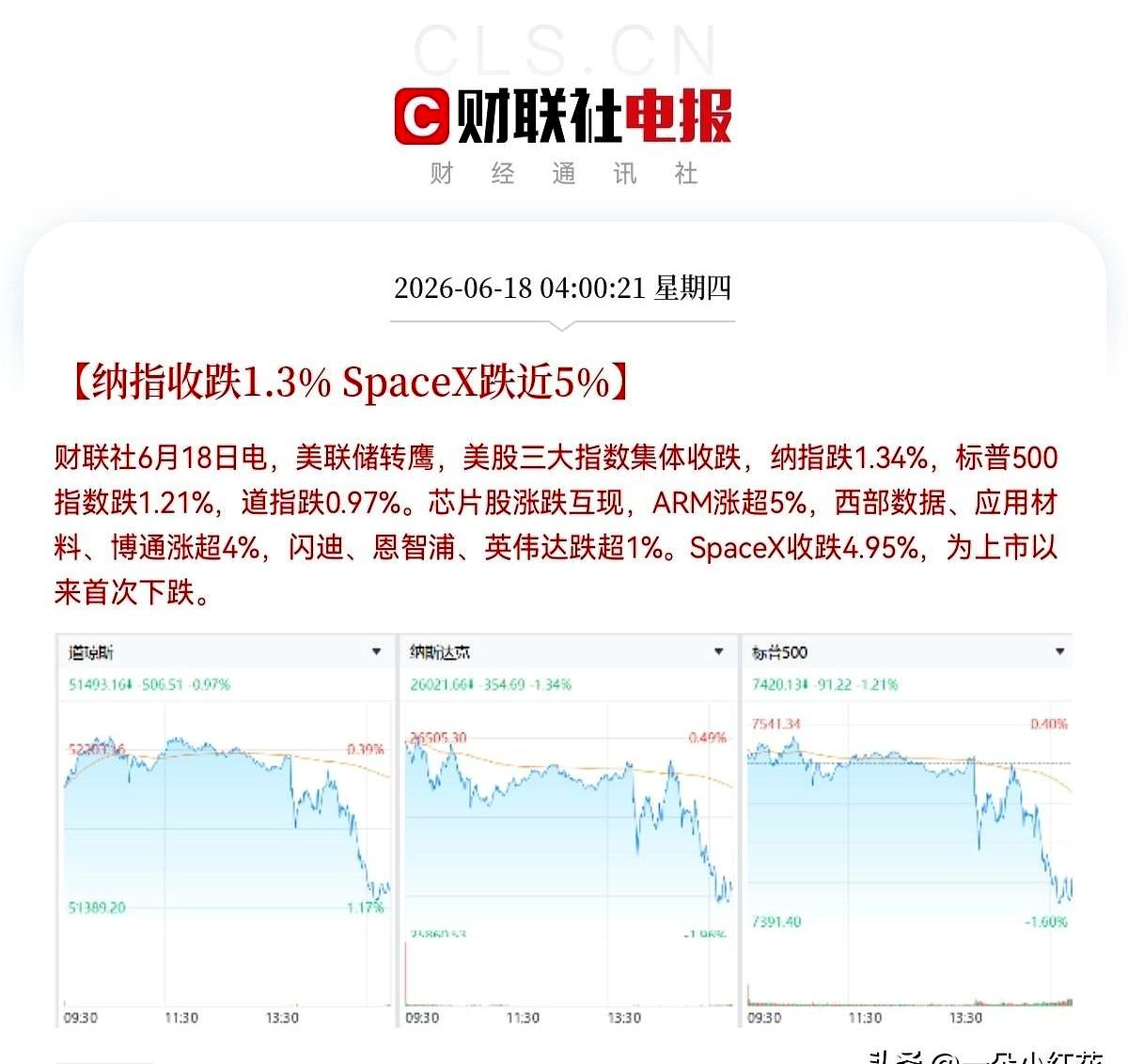 一觉起来，市场又被美联储“泼冷水”了？昨晚这波消息一出来，很多人估计手机都没放