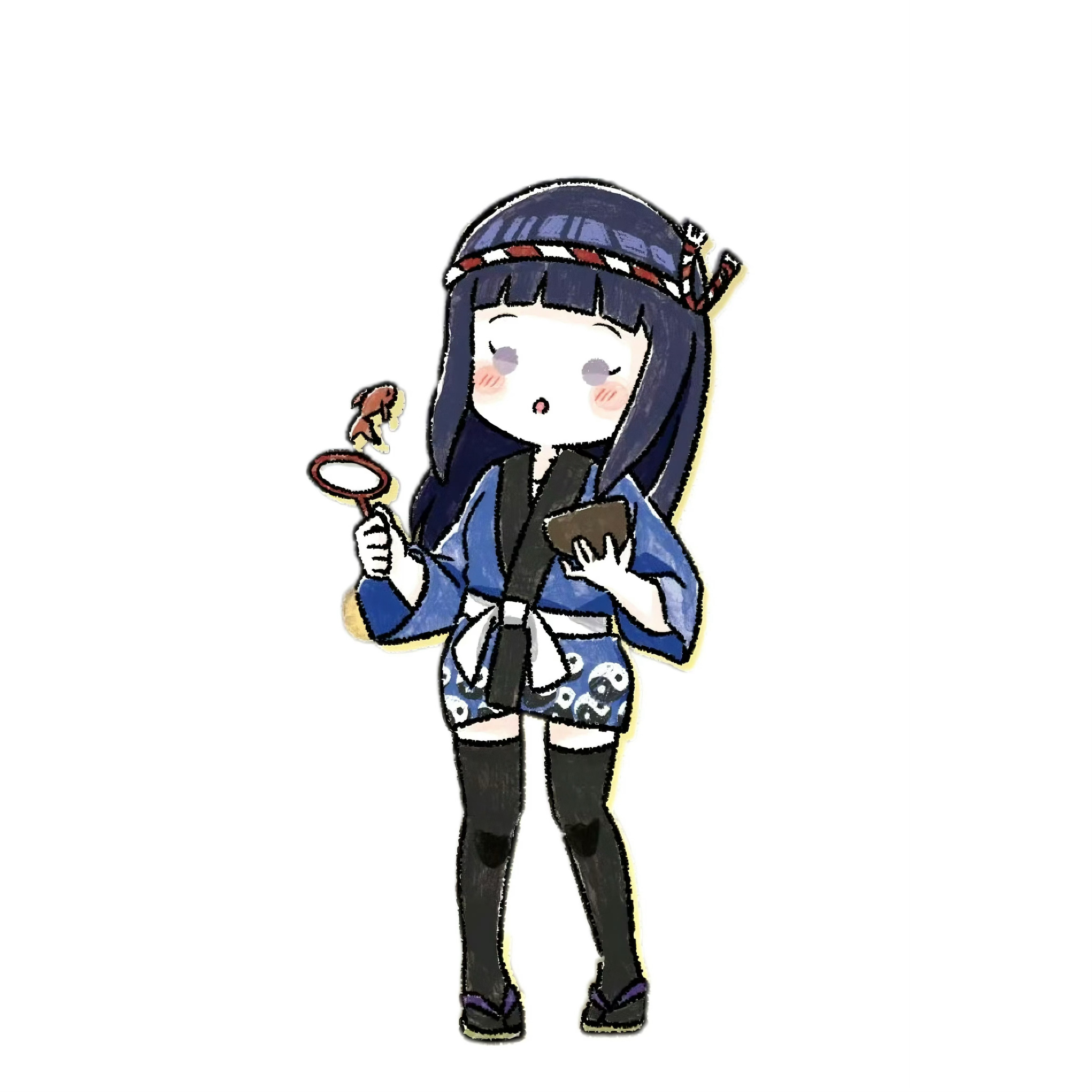 真的是越来越热了☀️夏天真的到来了给大家分享一组我之前抠的“夏日祭”涂鸦系列人