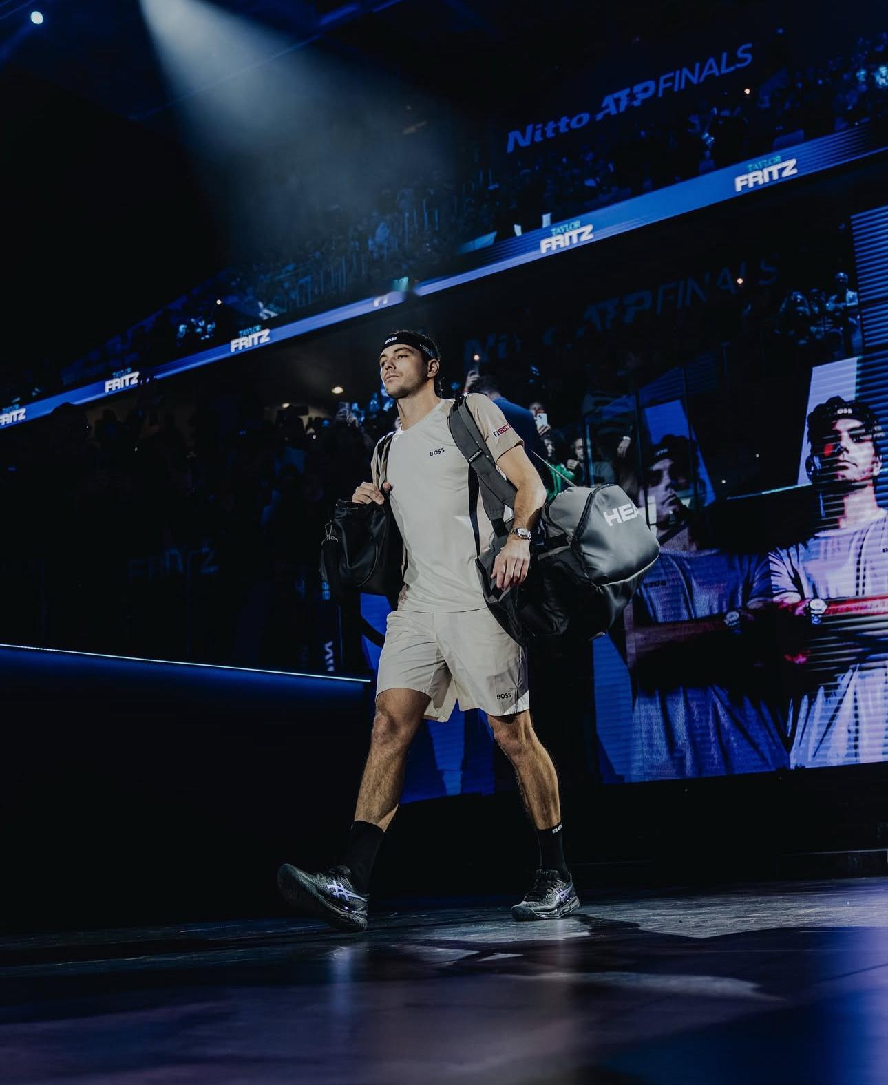 之前弗里茨曾提过现在男子网坛进入双巨头时代，这次在ATP总决赛他也有进一步分享。