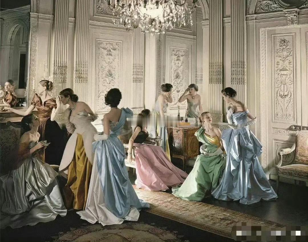 1948年的vogue群封，美的不像话了！！​​​