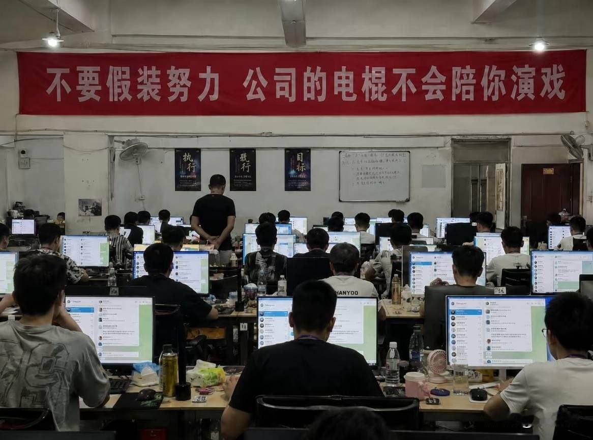 缅甸部分电诈窝点曝光真实照片毕竟公司的电棍不会陪你演戏