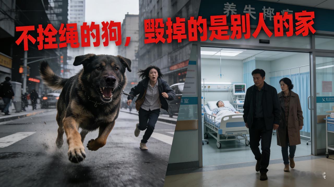 女子被大狗撞倒身亡，丈夫住进ICU：一条狗，毁掉一个家，到底是谁的错？先说