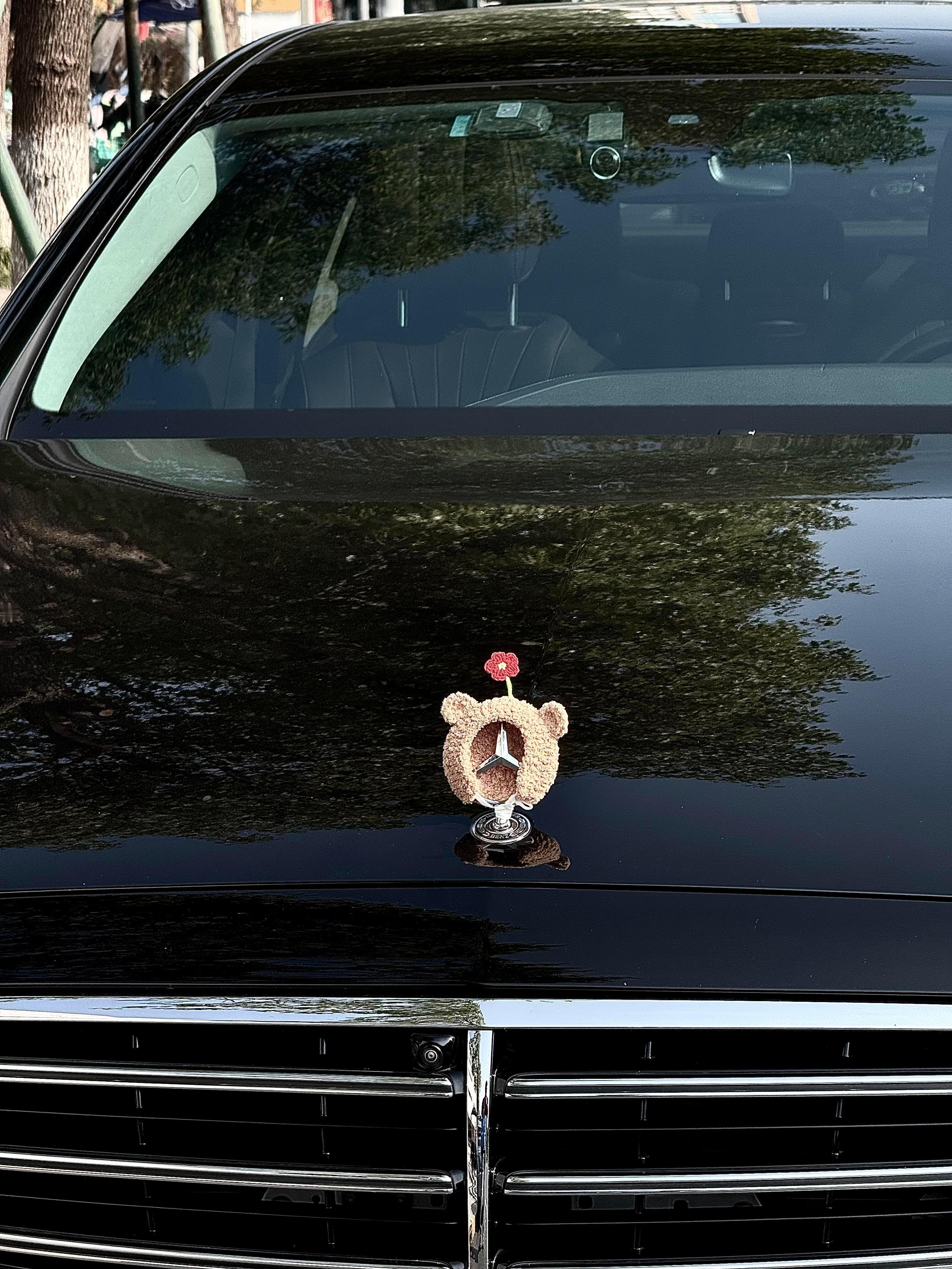 天冷了，快给车标加件厚衣服吧