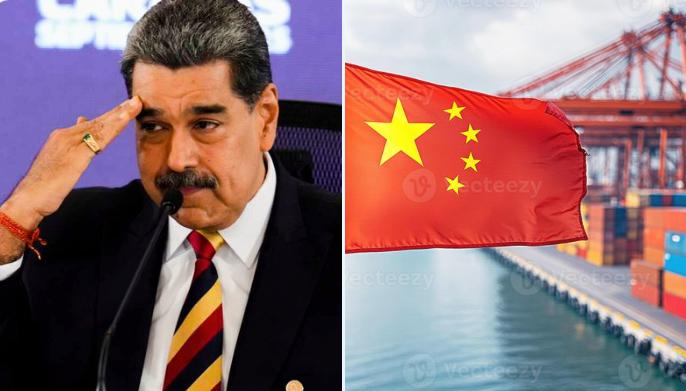 委内瑞拉现在使用委内瑞拉海军护送的中国油轮进行石油出口一艘载有180万桶委内