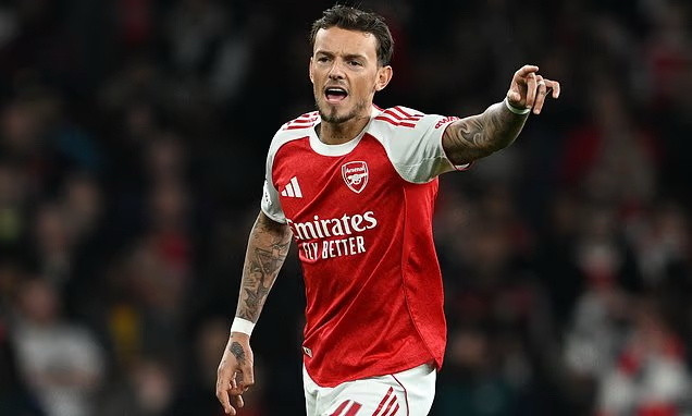 每日邮报IsaanKsan独家:探究阿森纳后卫本·怀特当下的挣扎:本赛季缺乏比