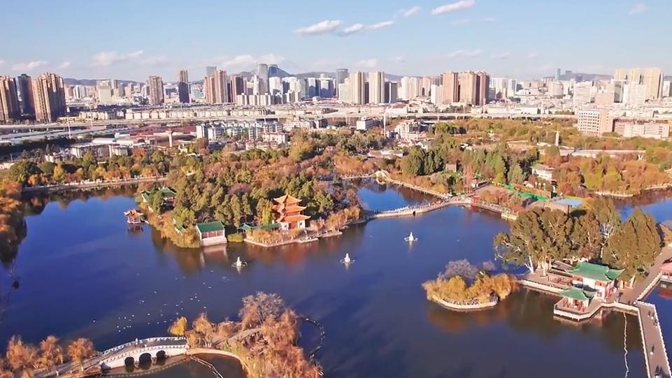 🔥到了昆明才知道，什么叫真正的公园城市。来了昆明才懂，城在园中、园在城中不是口