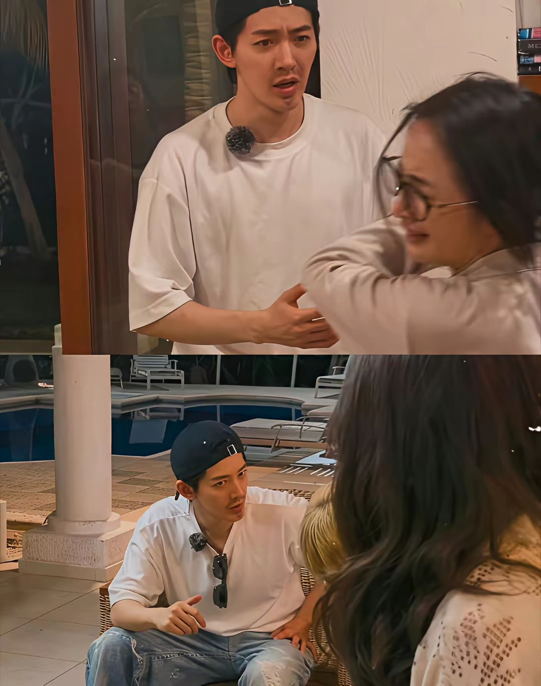 看反应邓为看着很嘲，实际上很善良。​​​