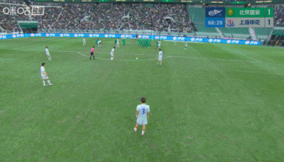 陈晋一踢的好还是张健智守的差申花任意球破门扳平比分，球进的很干脆，陈晋一打的质