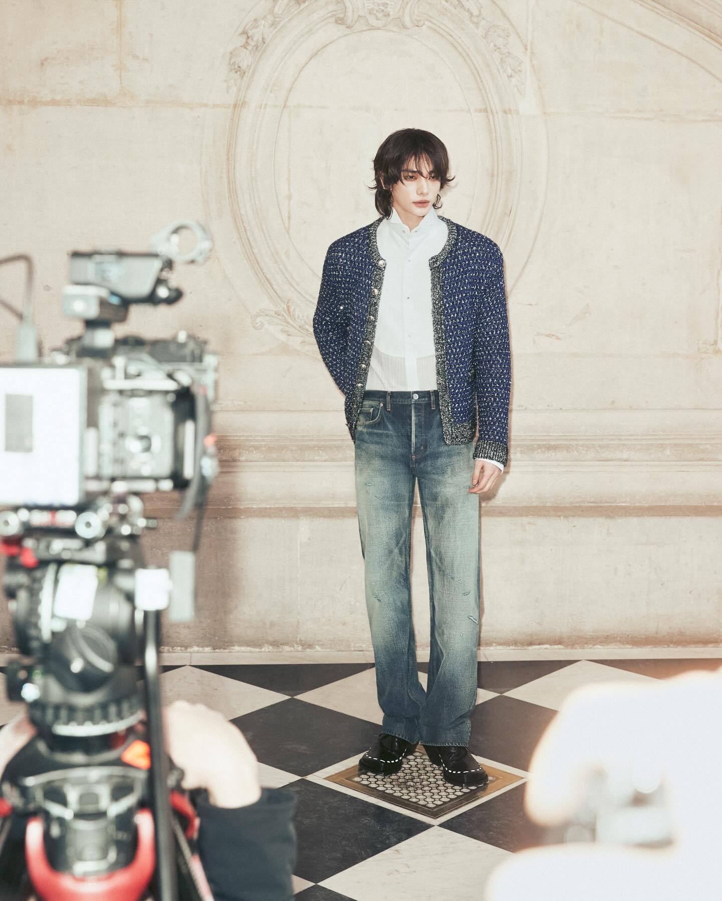 黄铉辰｜Dior男装周巴黎男装周DiorMen&Hyunjin