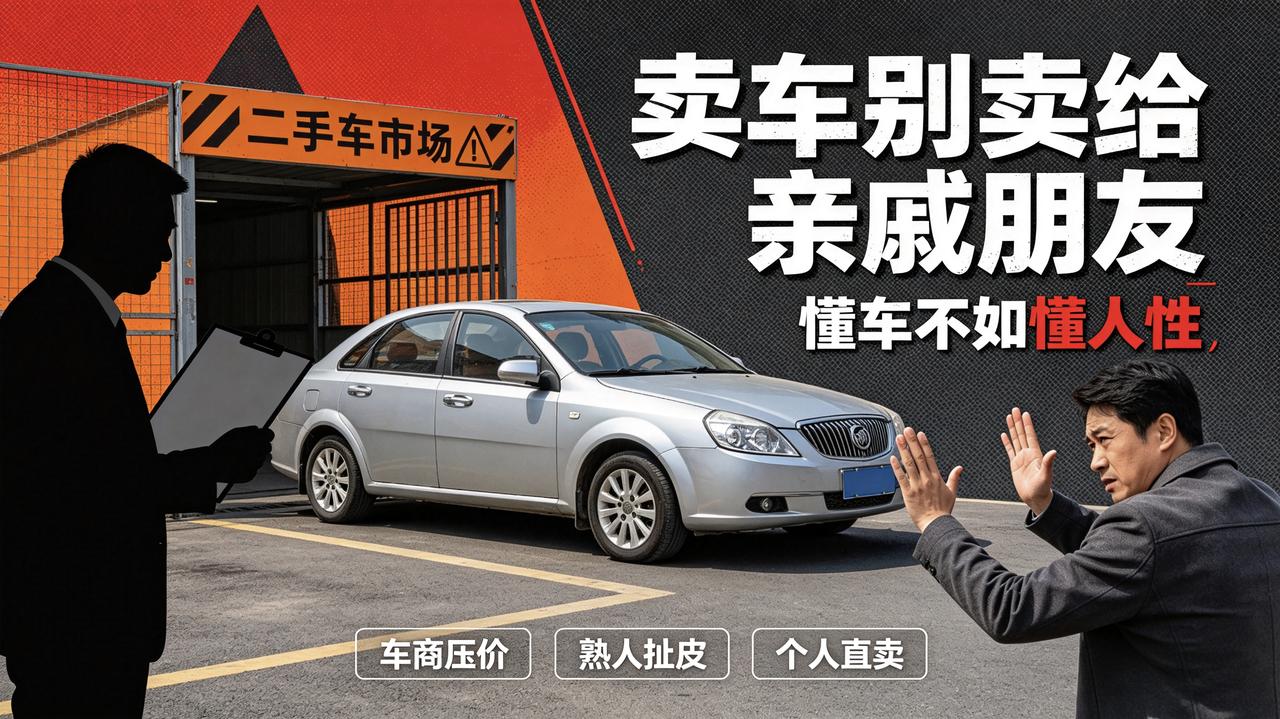 卖车最大的坑：千万别卖给亲戚朋友！记住一句真话：卖车懂再多车况，不如懂一次人性
