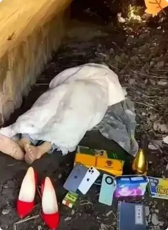 广东惠州，一名男子周末去钓鱼时，发现一女子在桥洞内睡觉据男子