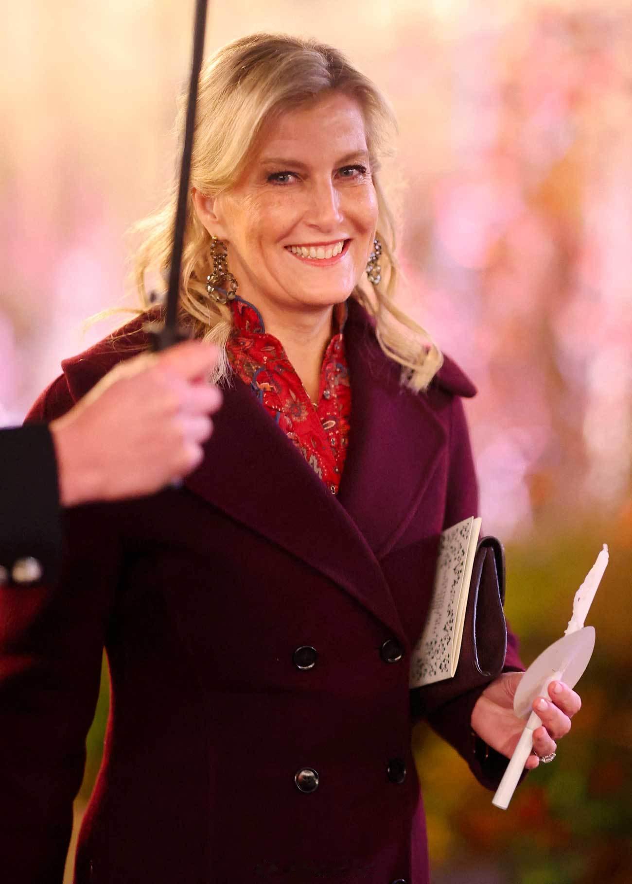 英国王室2025年12月5日，爱丁堡公爵夫人苏菲连续第5️⃣年在伦敦威斯敏斯