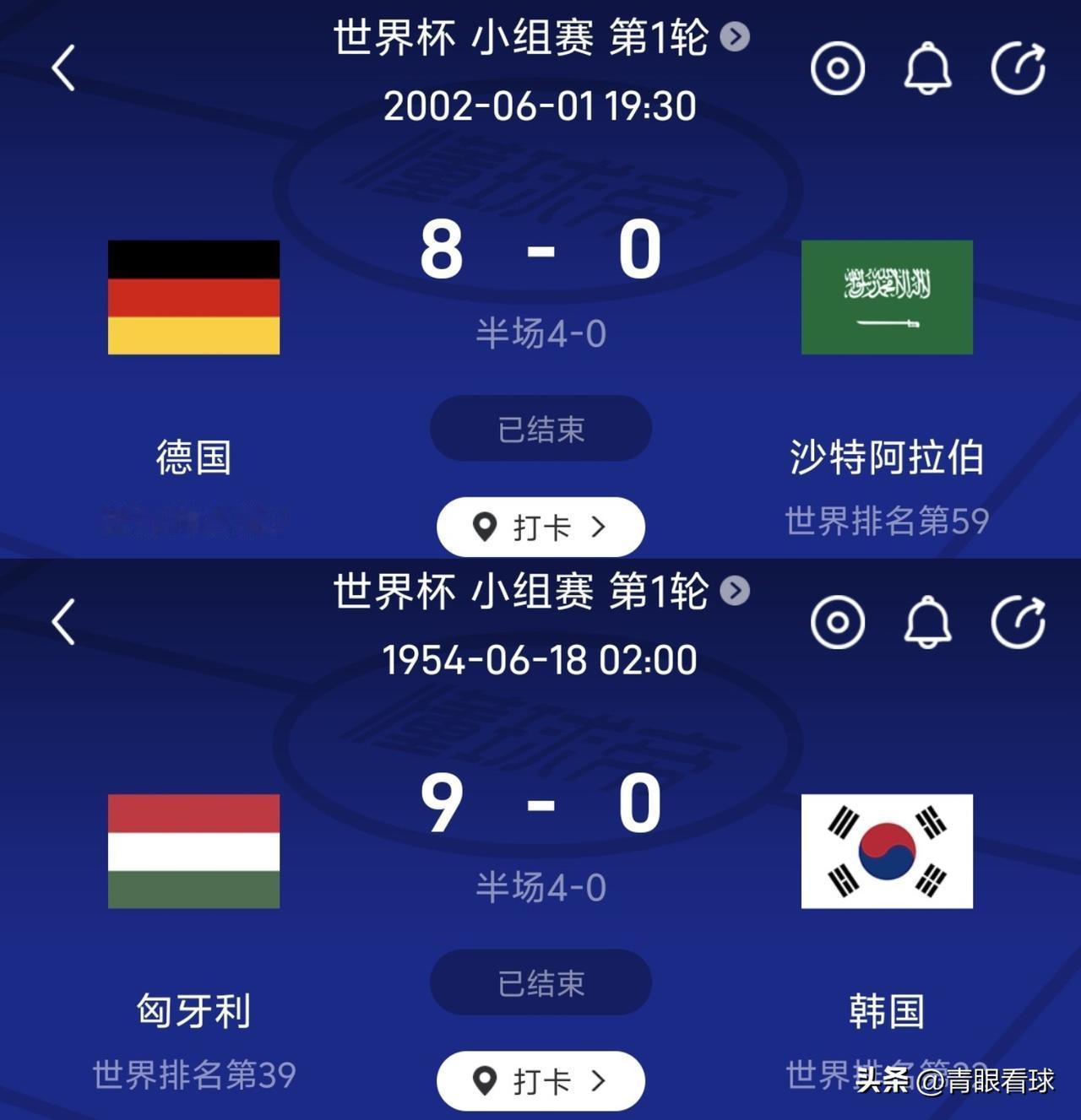 盘点亚洲球队世界杯十大惨案，卡塔尔0比6加拿大新晋上榜，国足0比4巴西排不进前十