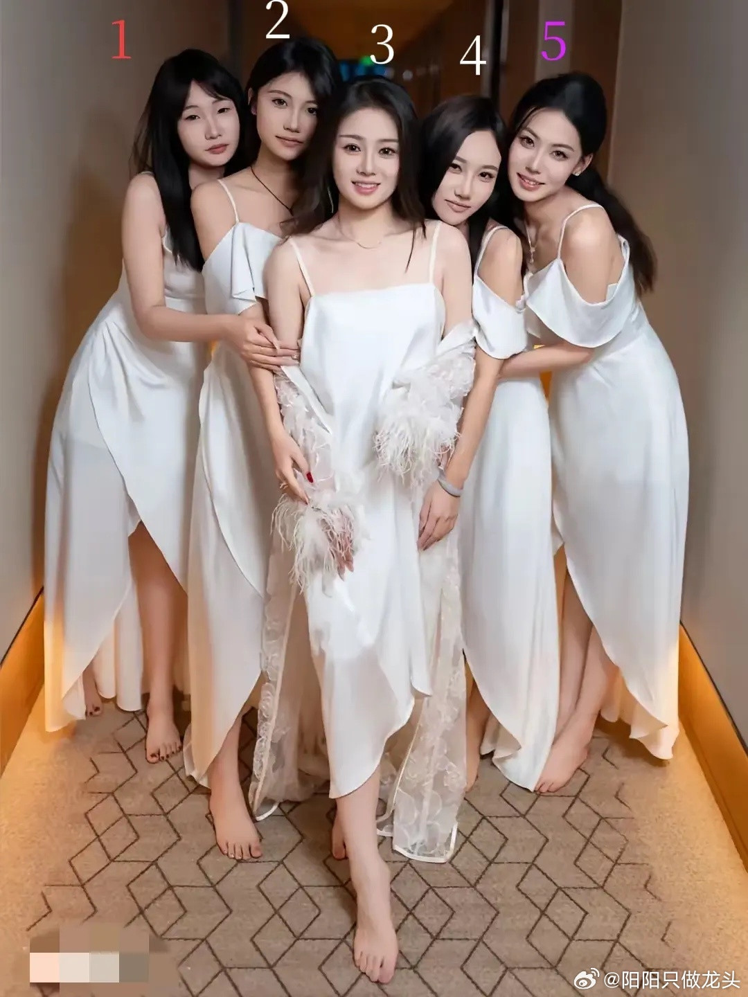网友:姐妹们都单身，让你选一个做老婆，你会选哪个？大胆说出来？​​​