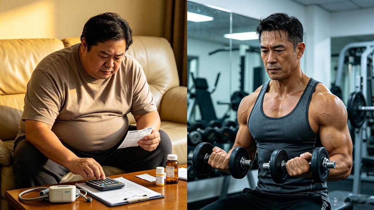 十年后差距惊人：别人吃药挂号，你健身出游、活力满满谁都明白，想和同龄人拉开差