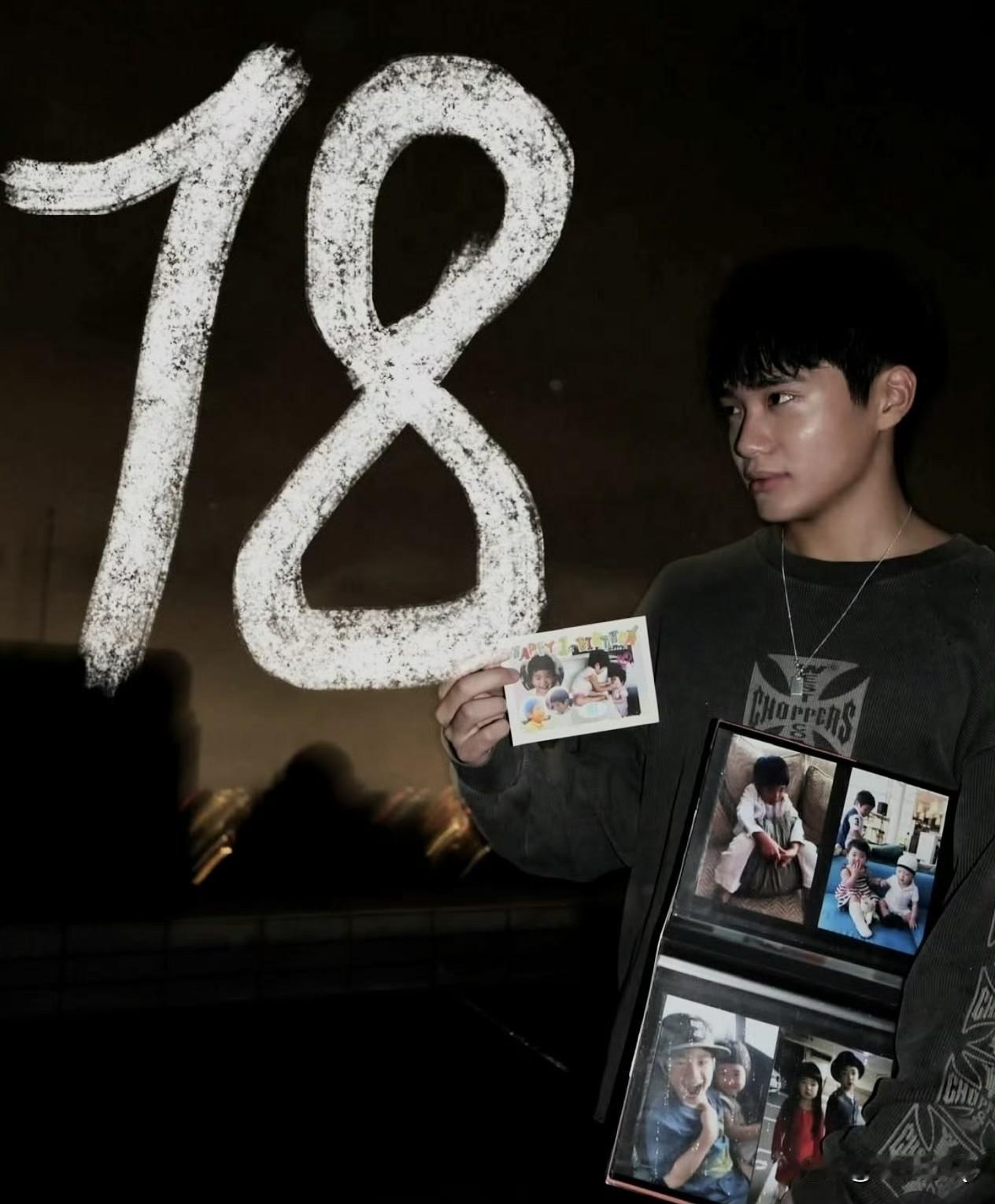 曹格儿子Joe在社交平台庆祝自己18岁，不仅展示了自己的成长照片外，而且还公开表