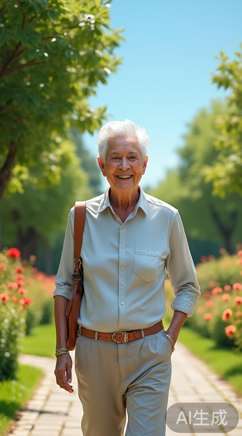 独生子女的老年生活不一定悲哀。我认识一位独生女的母亲，退休后她和老伴儿生活得很