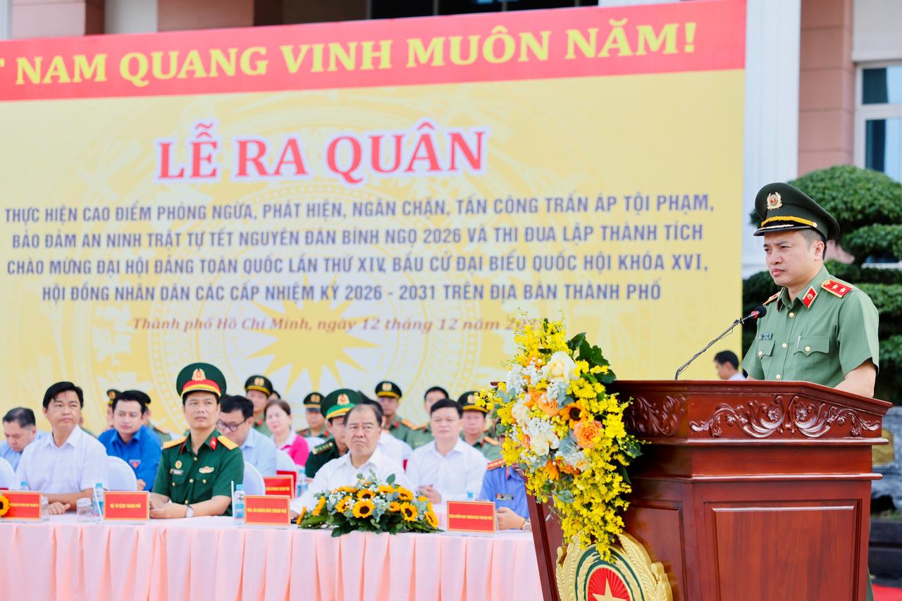 胡志明作为越南第一大城市，越南最富裕城市。公安局长级别也是将军级，一般还担任越