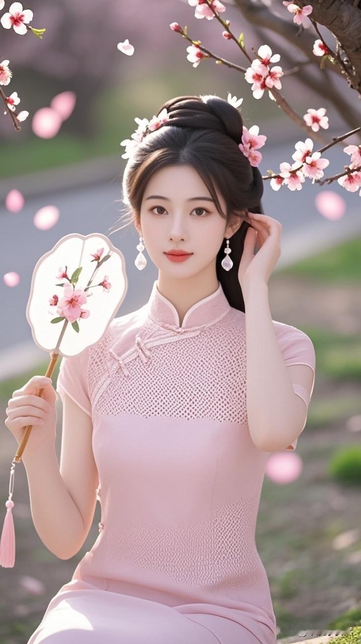 春风拂面花满枝，美人如画意蕴长。天香国色，一笑嫣然。这样的青梅你要吗？古典美人韵