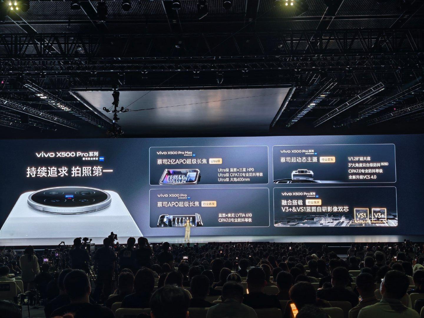 #灭霸500#vivoX500ProMax主打专业电影级的拍摄，发布会讲了半个小时都没讲完，特性包括