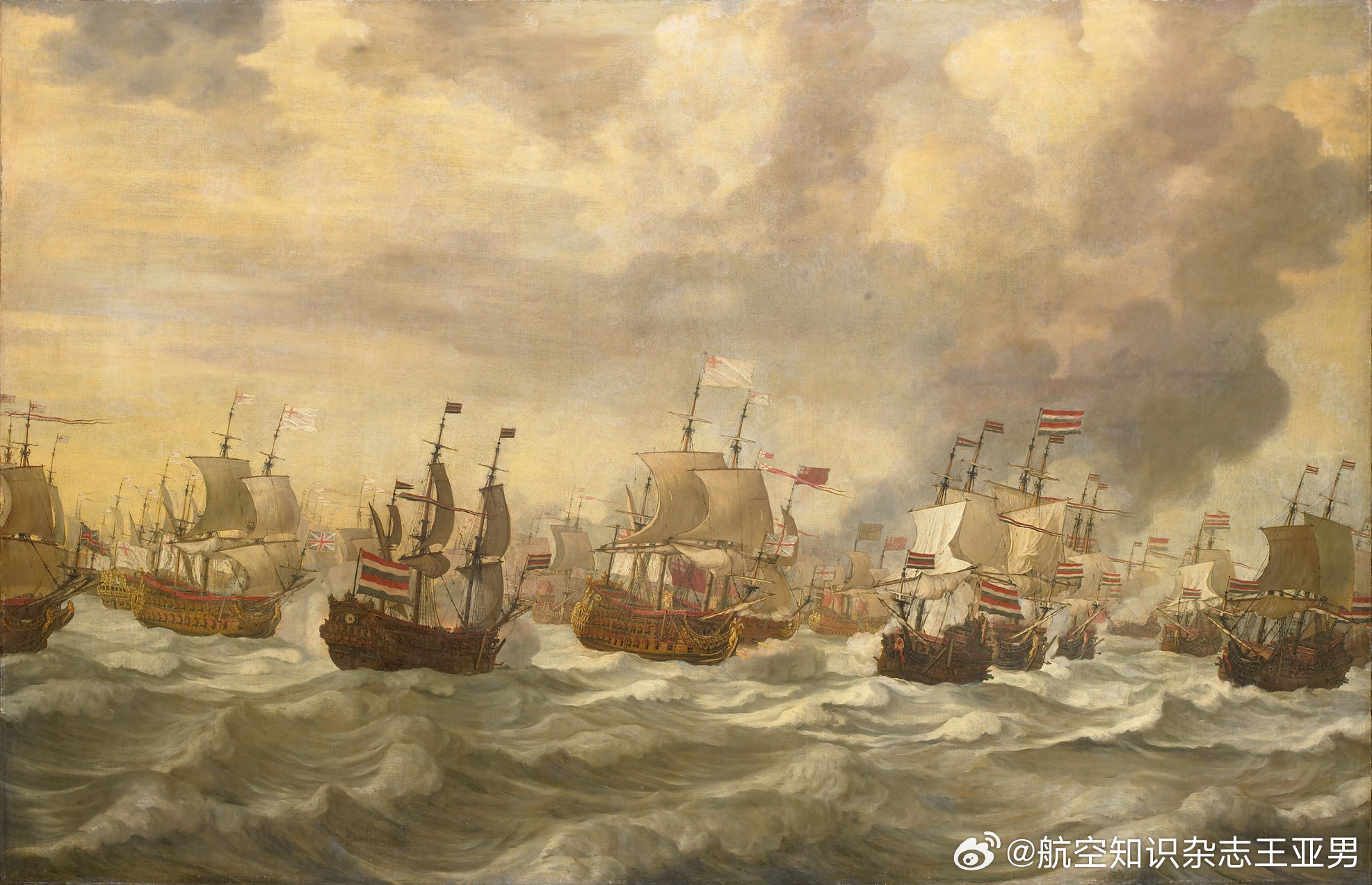 1666年6月11日，英国和荷兰之间著名的英荷战争中最为暴烈的战斗在弗莱芒和英吉
