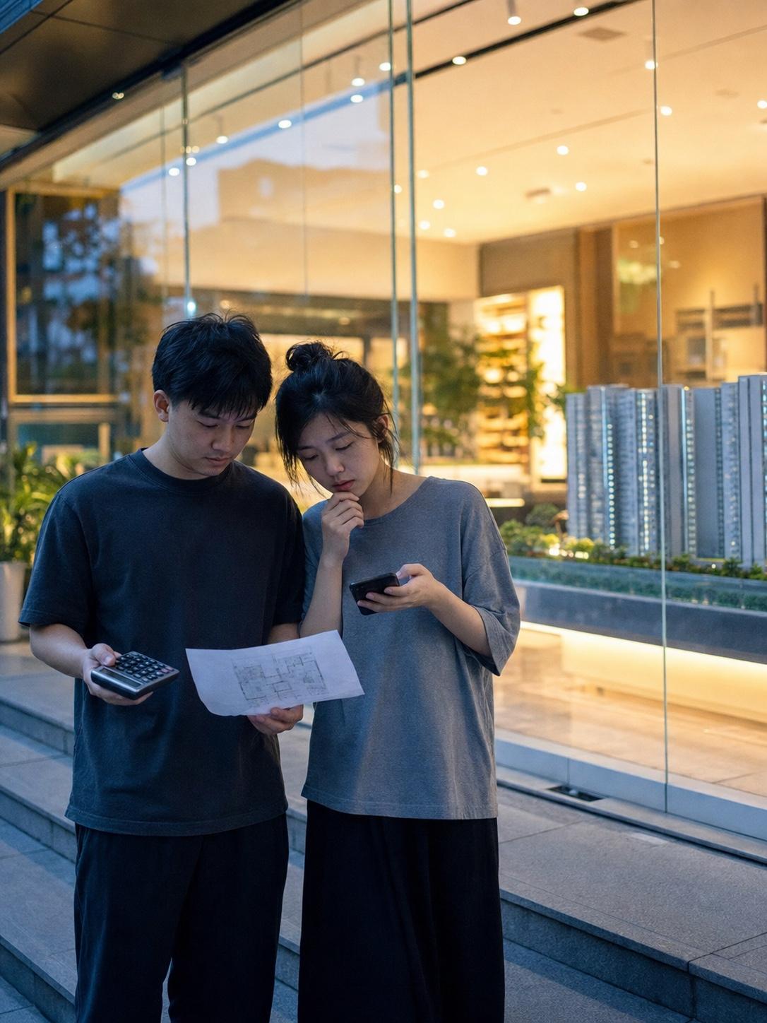 首付最低15%，夫妻算完月供反倒不吱声了。成都新政明确，在规定期限内购买新建