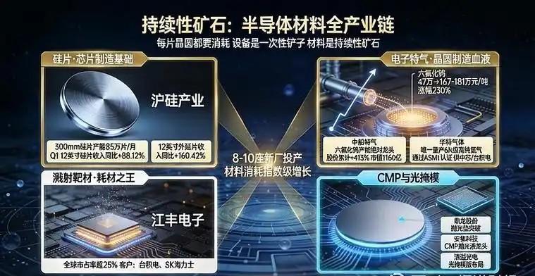 半导体板块又迎大利好！两年规模直接翻倍，上游卖铲子的估计要疯狂了，因为扩产必买