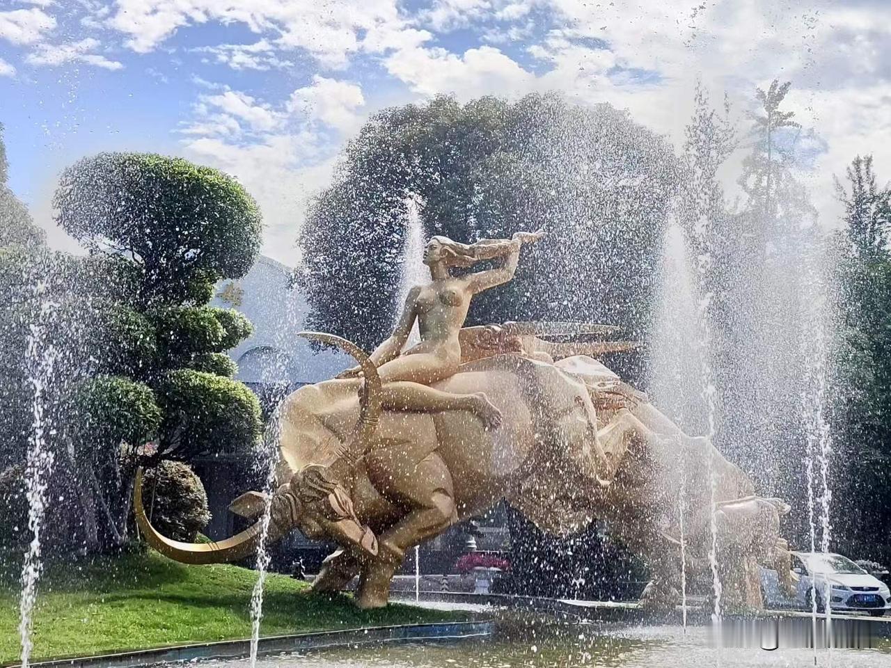 又见金牛，还是牛。图文原创：董进智晒图笔记大赛