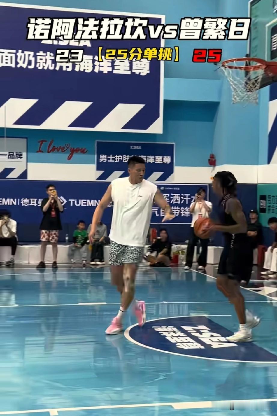 阿日这么硬吗？面对全美五星高中生也照打不误！最近阿日确实挺火，百分大战面对白