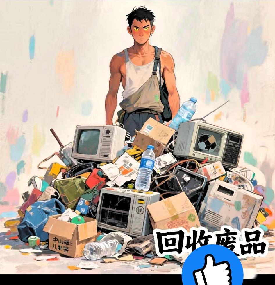 莫轻看收废品者千万别小瞧收废品的人！我有个亲戚，曾无所事事，后来投身收废纸壳