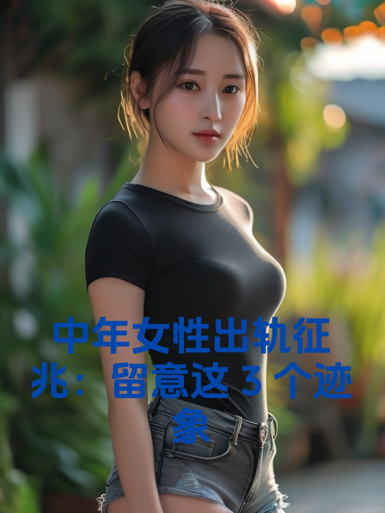 中年女性出轨征兆：留意这3个迹象