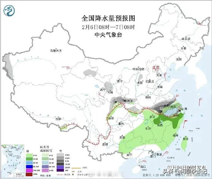 寒潮即将登场，大范围雨雪也已预定。这次过程长江中下游一带是雨雪落区重心，多地将经