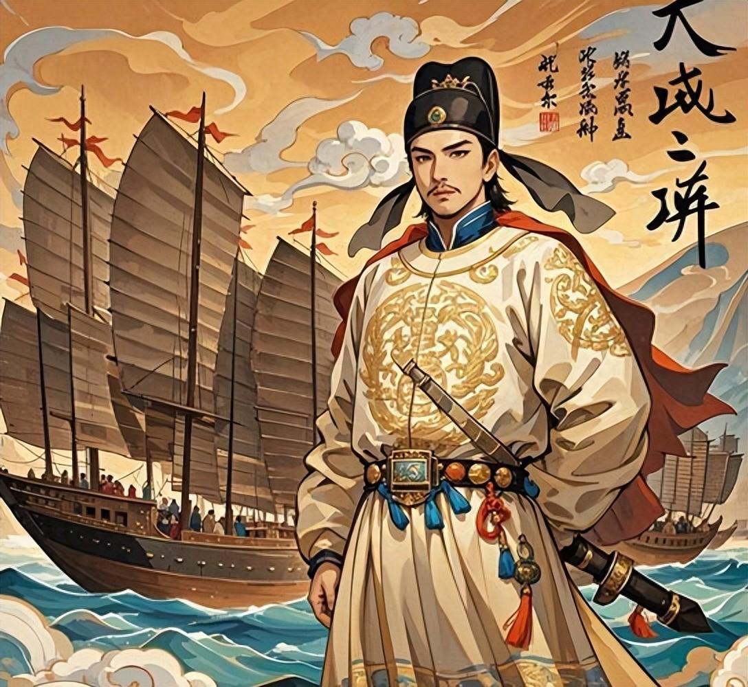 七次远航，28年时间，每次出动近三万人、两百多艘大船，烧掉的白银相当于明朝整整六