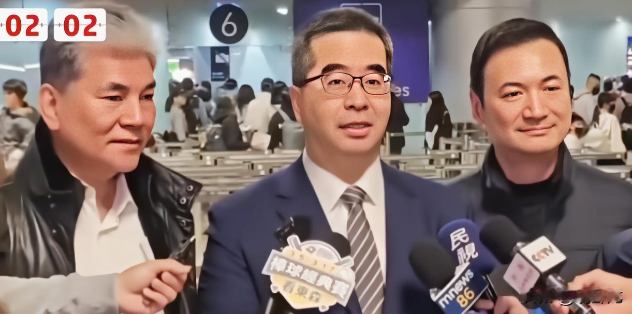 萧旭岑：今晚中央台办安排了晚宴，台湾和大陆是同一个国家下面的关系。国民党副主