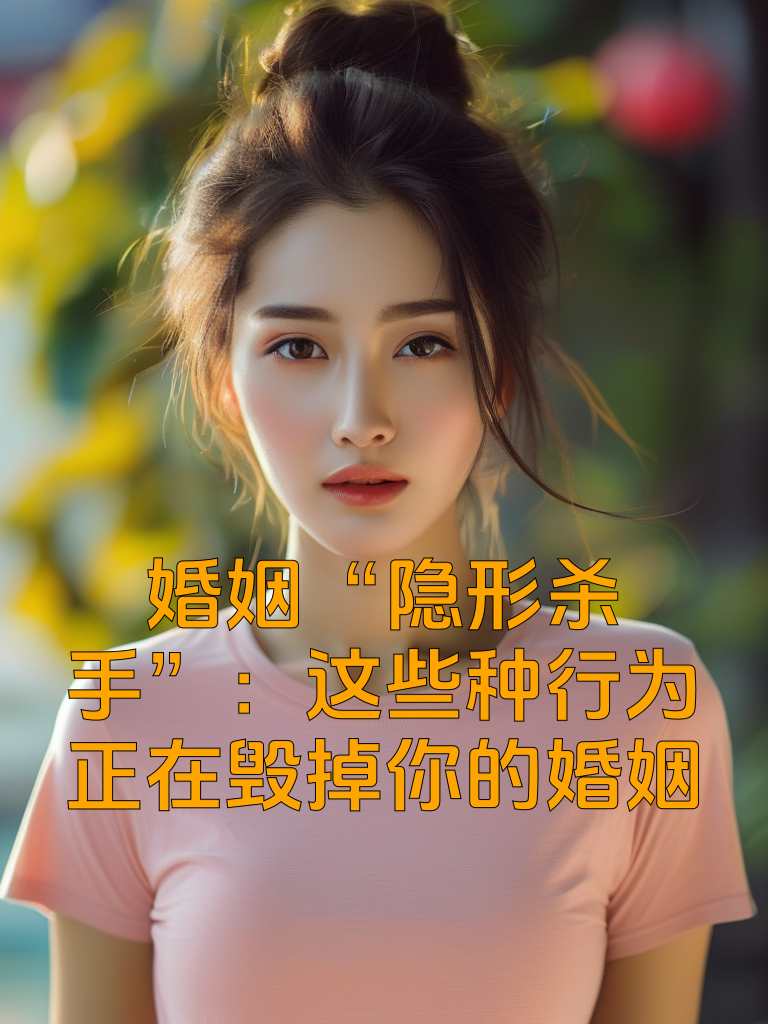 婚姻“隐形杀手”：这些种行为正在毁掉你的婚姻