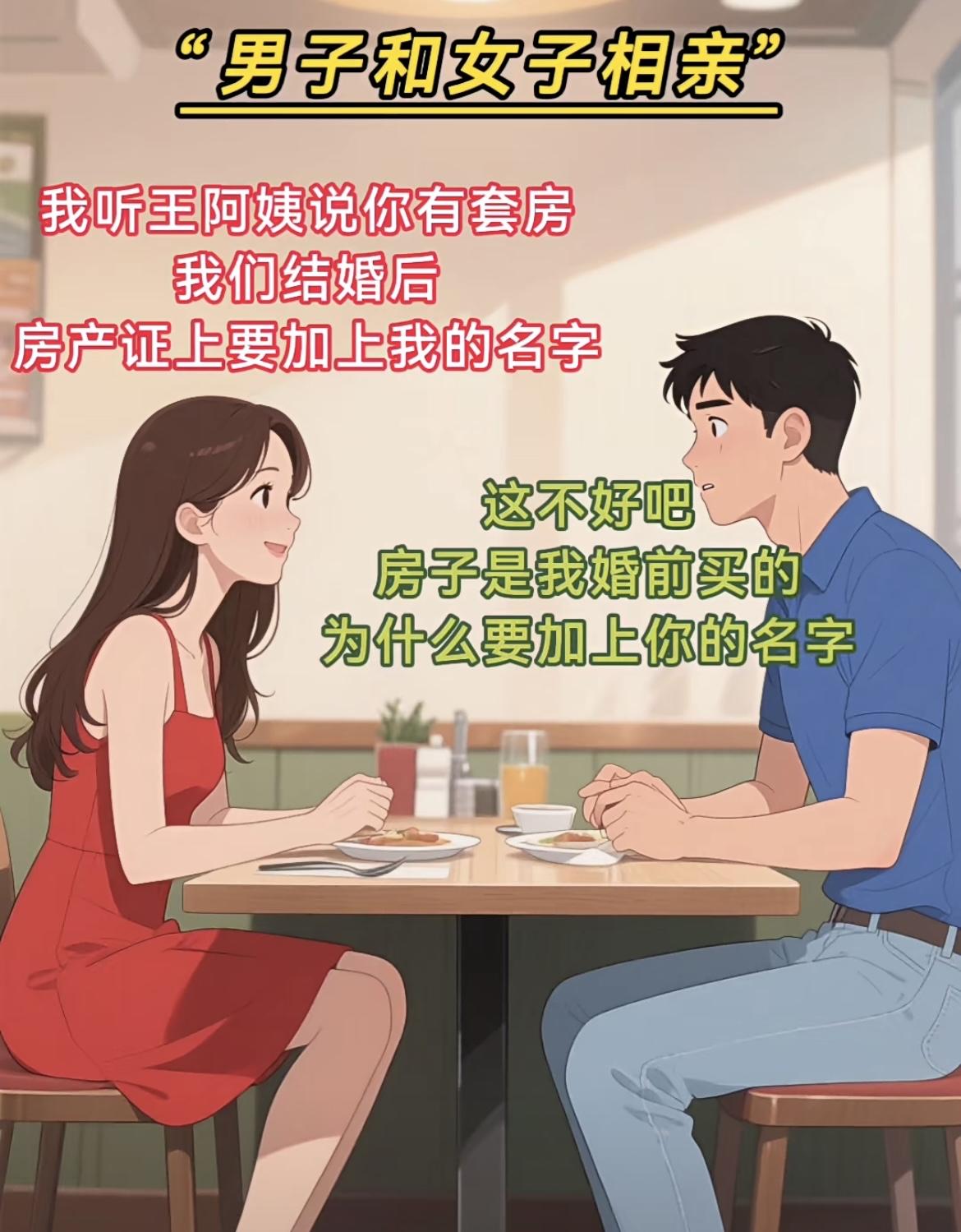 “结婚，房子加上我的名字没意见吧”[吃瓜][吃瓜]