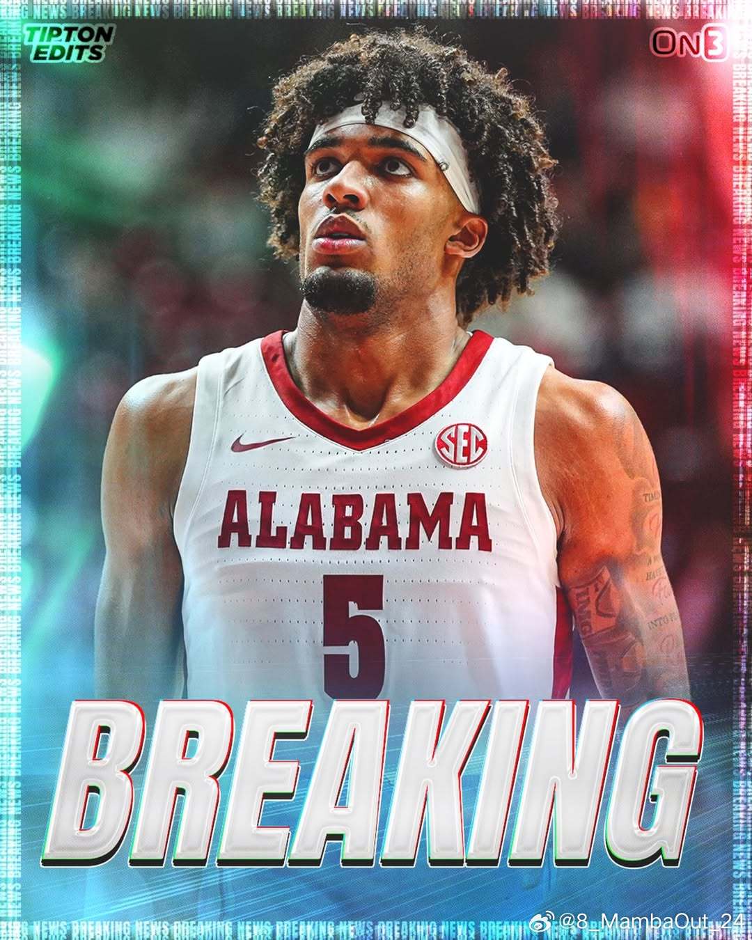 阿马里·艾伦(AmariAllen)将退出2026年NBA选秀，重返阿拉巴马大
