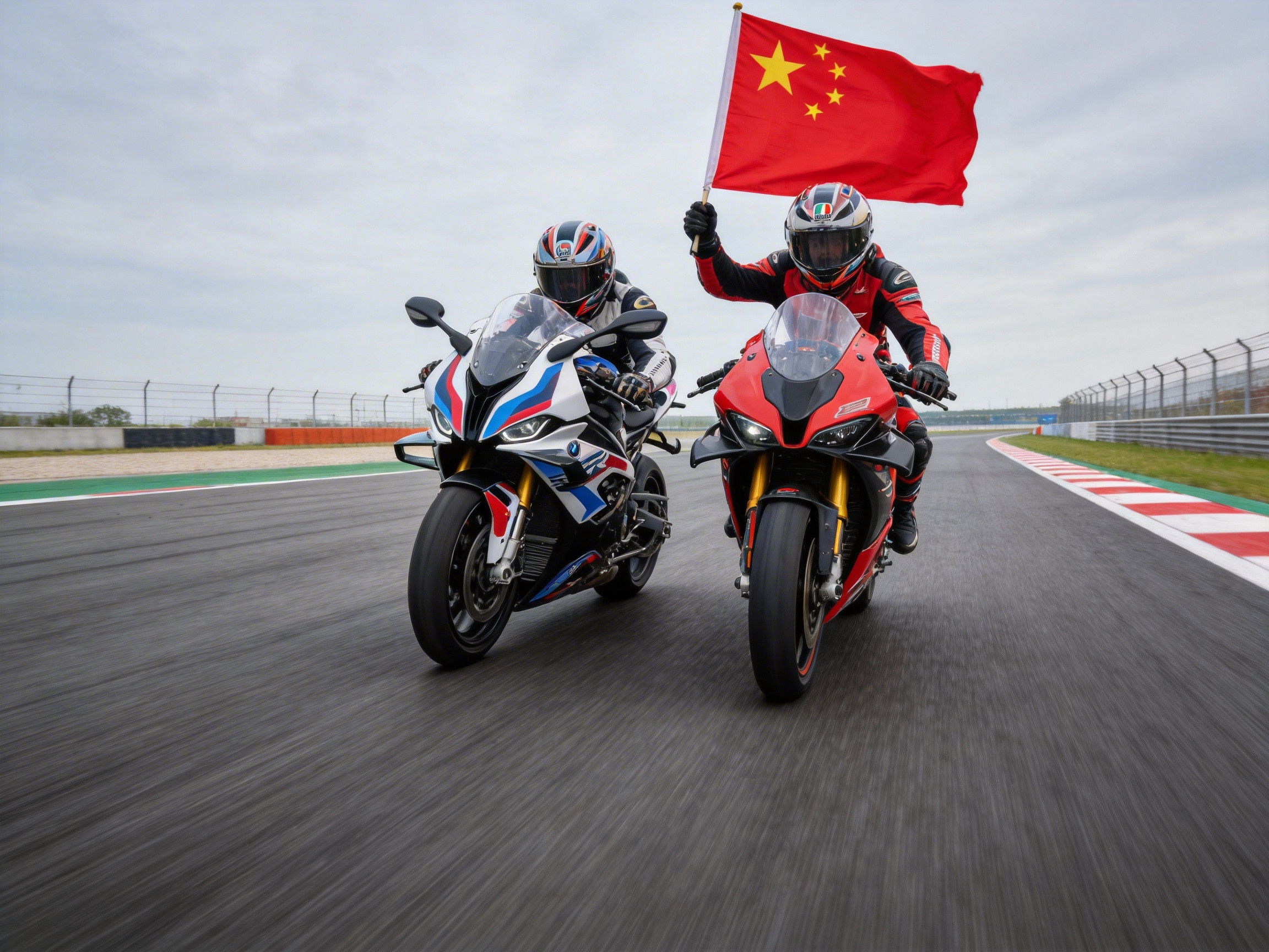 张雪820RR-R能否对标宝马S1000RR？前者是6万级国产赛道新贵，后者是2