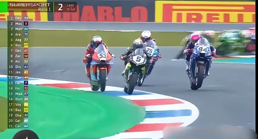 丢人！雅马哈+杜卡迪联手围剿，才挡住中国53号！看完全程真的气笑了！世界顶级