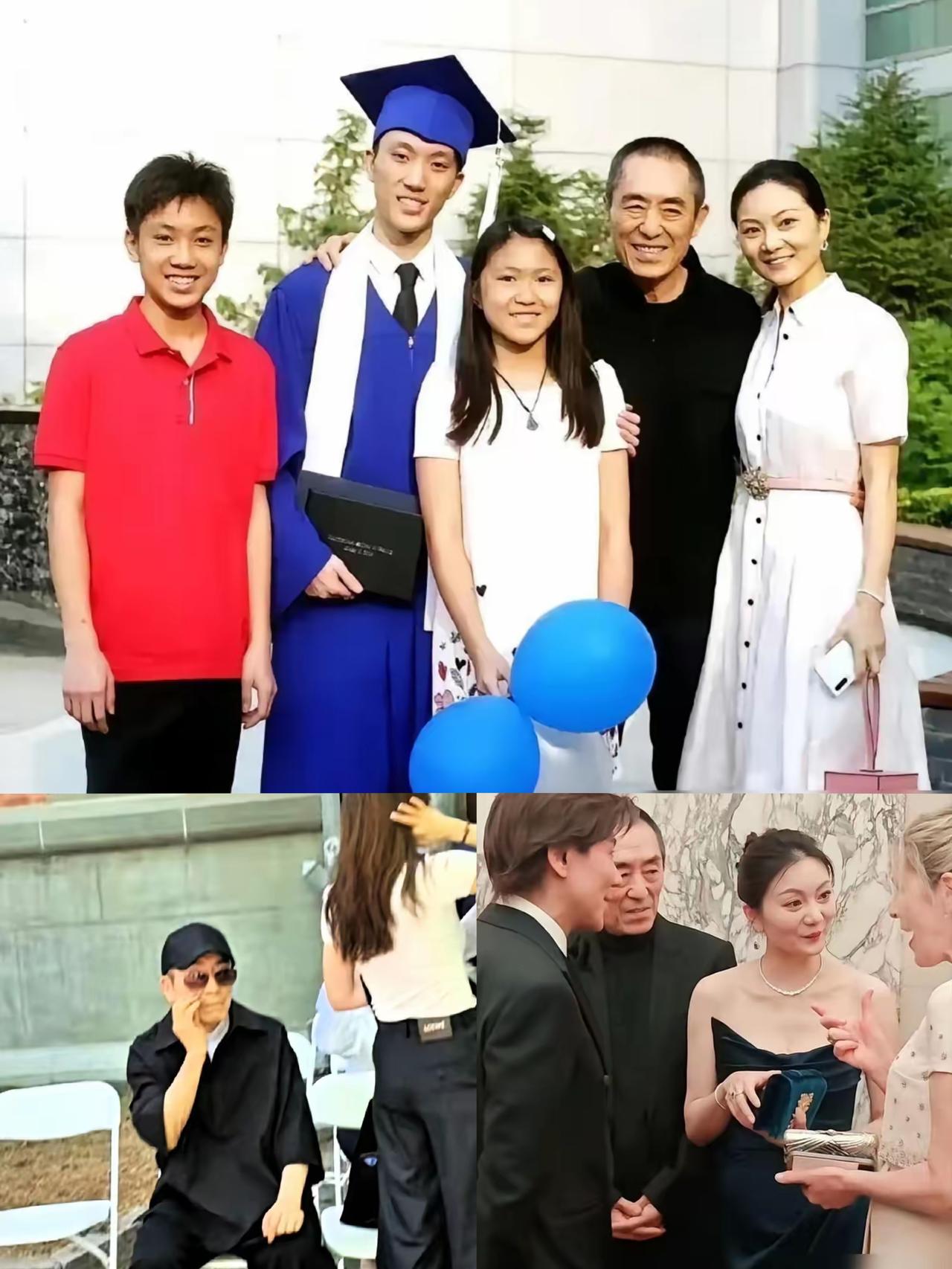 陈凯歌还在使劲儿捧儿子，张艺谋早已悄悄给仨孩子布好了影视江山，这格局差距一眼看尽