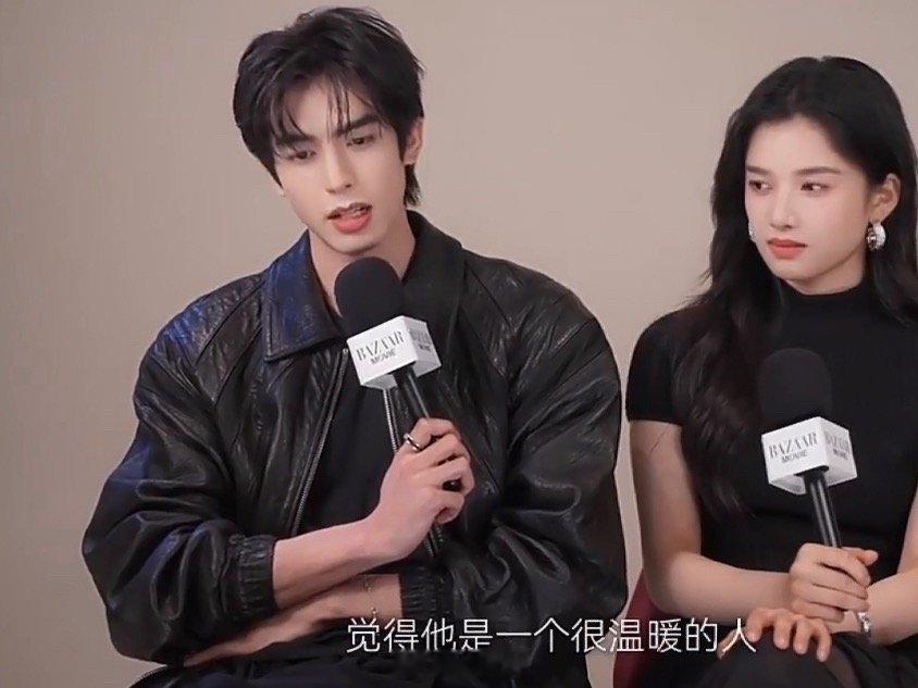 宋威龙说张婧仪有反差感张婧仪宋威龙互夸哈哈哈哈哈就是说果真是外冷内热的两位啊