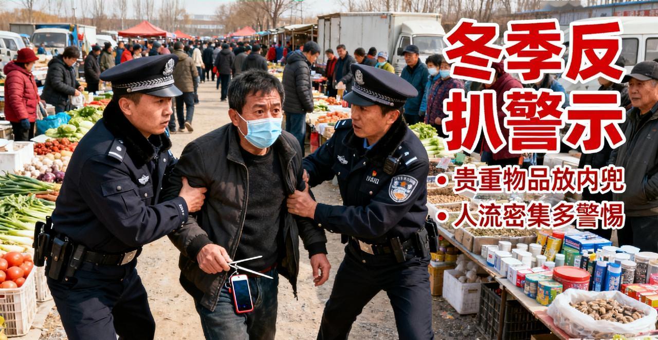 北京通州大集惊现“第三只手”！口罩男持镊子秒偷手机，事主竟毫无察觉！1